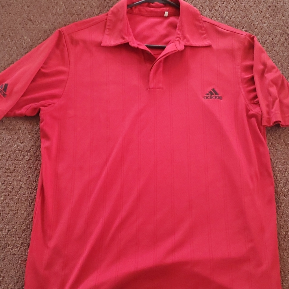 Adidas men's golf shirt medium